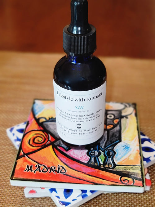 Conquer & Revitalize Beard Oil by Lifestyle with Kumani from Lifestyles with Kumani, a Black-owned brand