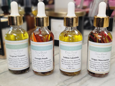 Botanical Harmony Yoni Oil: Cold-Infused Herbal Blend for Feminine Care
