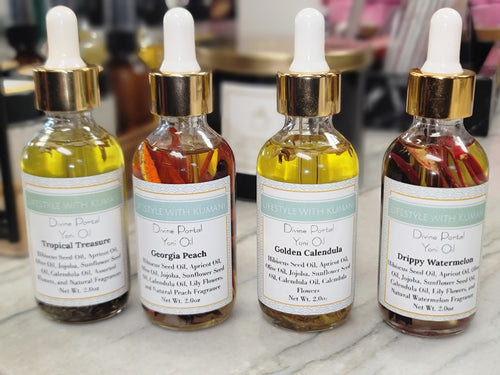 Botanical Harmony Yoni Oil: Cold-Infused Herbal Blend for Feminine Care from Lifestyles with Kumani, a Black-owned brand
