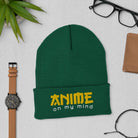 Anime on My Mind Cuffed Beanie for Anime Fans