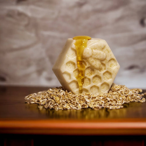 Oatmeal & Honey Body Soap from Bee-Youtiful Beauties, a Black-owned brand