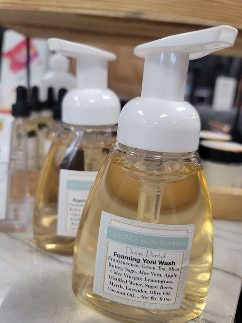 Foaming Yoni (Vagina) Wash from Lifestyles with Kumani, a Black-owned brand