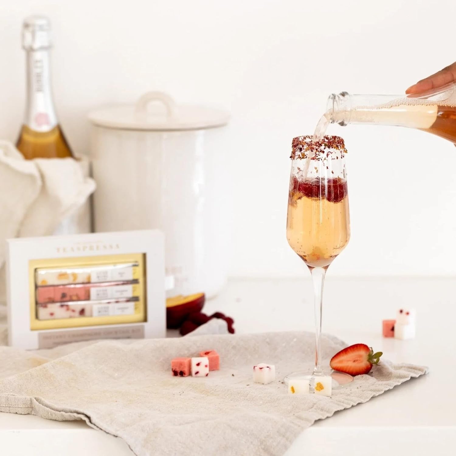 Mimosa Bar Kit - Peach, Strawberry and Raspberry