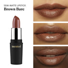 Semi Matte Nude Lipstick Brown Bare