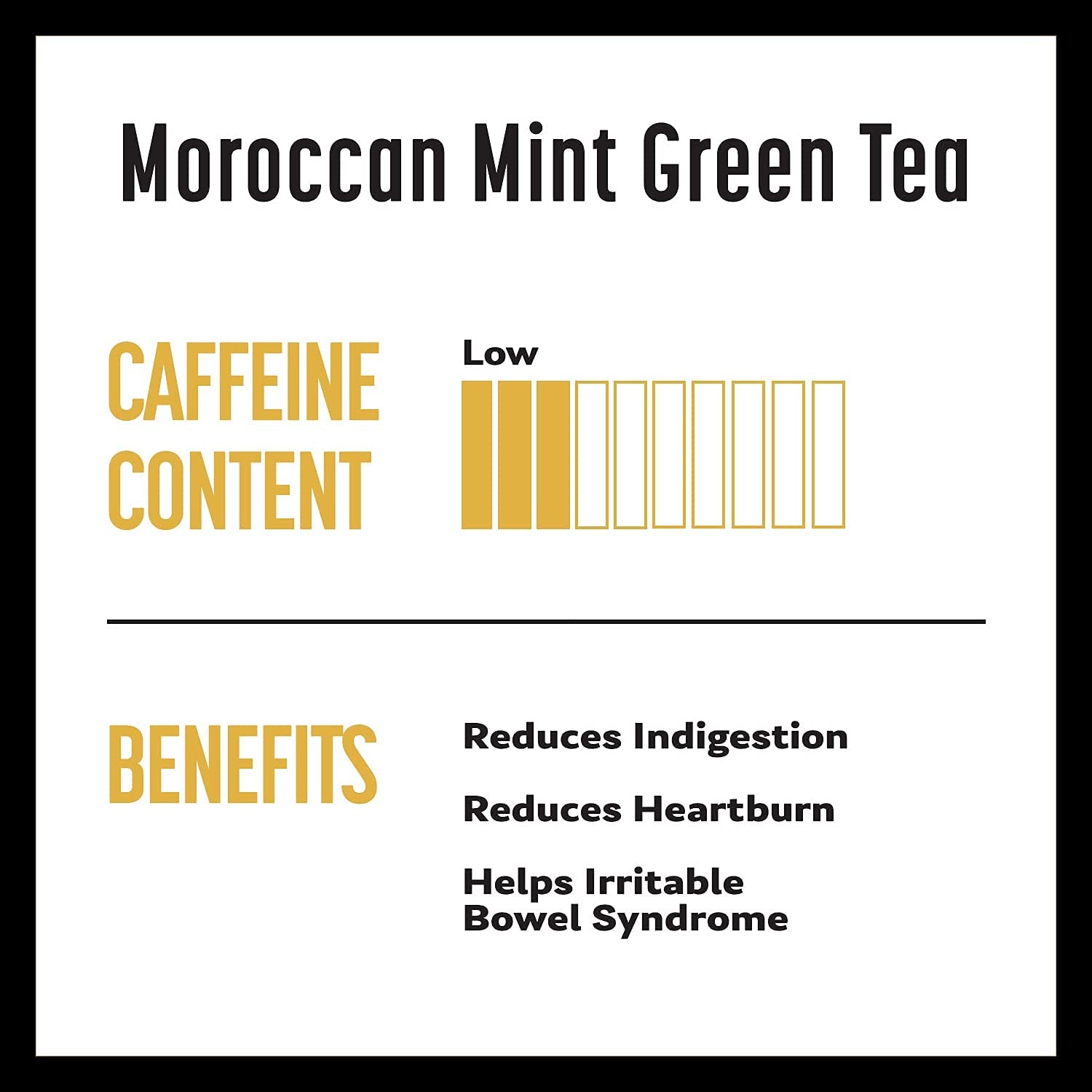 | Moroccan Mint Green Tea | Fair Trade Certified Loose Leaf Specialty Tea | 3 Oz Bag (Pack of 1)